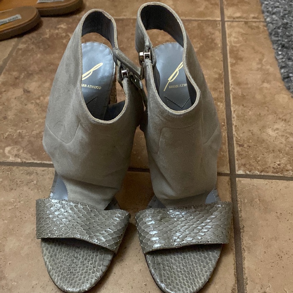Brian Atwood snake heels